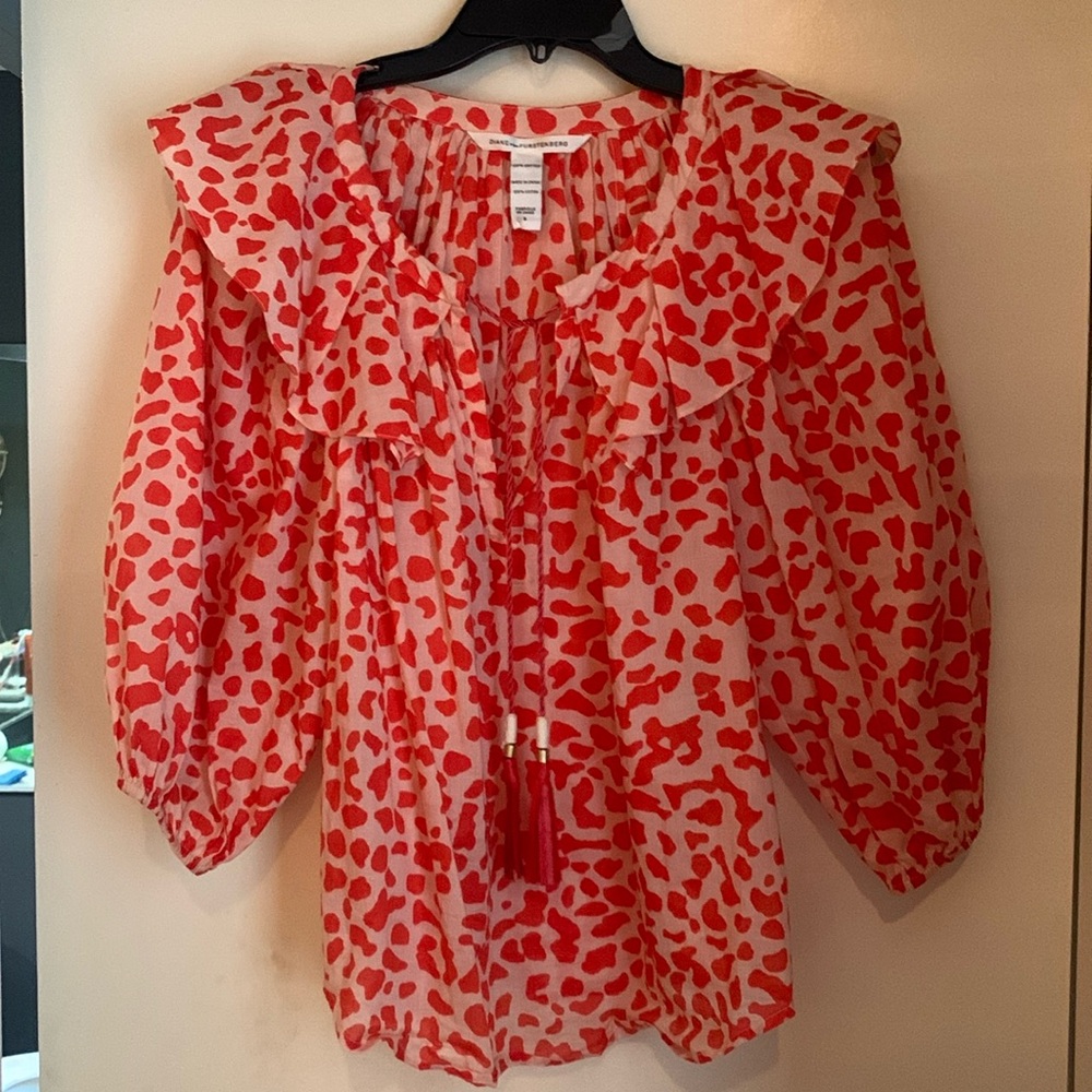 Diane Von Furstenberg Summer Blouse